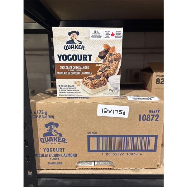 Quaker Yogourt Chocolate Chunk Almond Granola Bars (21 x 175g)