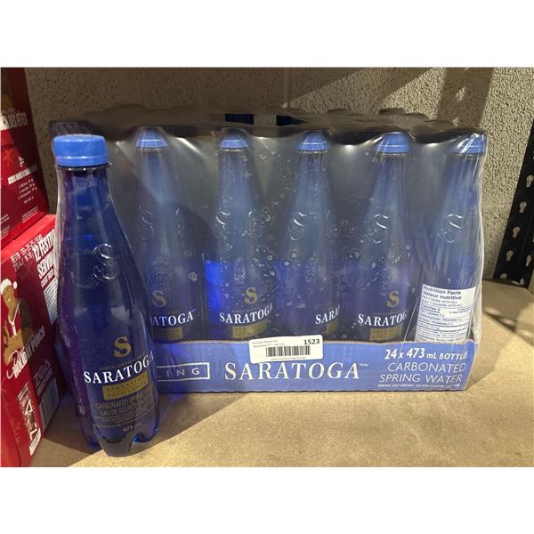 Saratoga Carbonated Spring Water (24 x 473ml)
