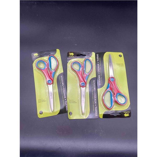 Buffalo Scissors - Lot of 3