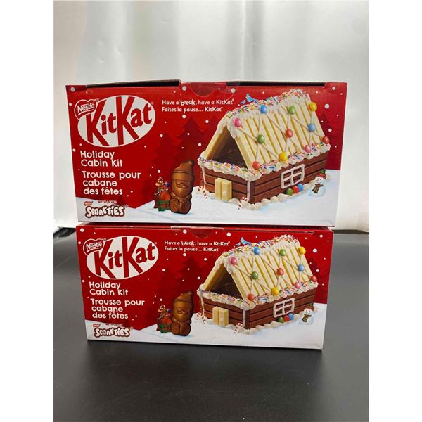 Nestle Kit Kat Holiday Cabin Kit 829g - Lot of 2