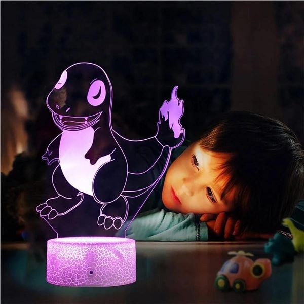 TriPro 3D Lamp Illusion - Charmander