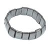 Image 2 : Gun Metal(48.5ct) Thread Bracelet Bracelet (~Size 0) (~weight 49.5g)