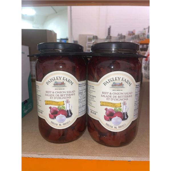 Paisley Farm Beet & Onion Salad 2 x 1L