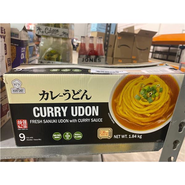 Han Chef Korean Cuisine Curry Udon 9 Full Kits 1.84kg