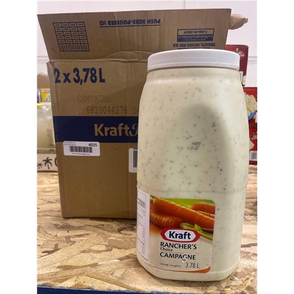 Kraft Heinz Ranchers Choice Sauce 2 x 3.78L