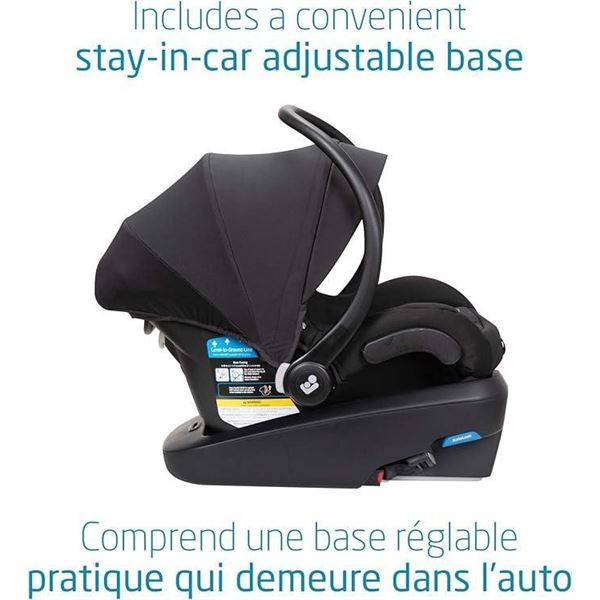 Maxi-Cosi Mico 30 Infant Car Seat, Midnight Black