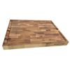 Image 1 : WoodForChef Birch End Grain Butcher Block, Large Reversible Cutting Board