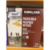 Image 1 : Kirkland Pacific Bold Organic Extra Bold Dark Roast Coffee Pods 2.9lbs