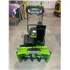 Image 2 : Greenworks 80V 24'' Two Stage Snow Thrower