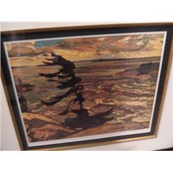 Framed Print "stormy Weather, Georgian Bay" By