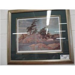 Framed Print  island Georgian Bay  By Frank