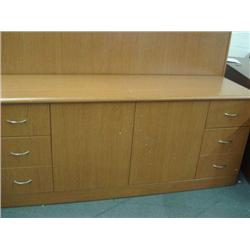 Oak Credenza