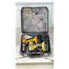 Image 1 : DEWALT CORDLESS 2 DRILL COMBO WITH BATTERIES, CHARGER & CASE