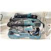 Image 1 : ASSORTED MAKITA TOOLS INCLUDING; ANGLE GRINDERS & RECIPROCATING SAWS