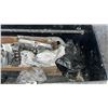 Image 5 : METAL TRUCK BOX WITH ASSORTED CONTENTS & ATTACHED FUEL TANK