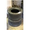 Image 1 : SET OF 2 KENDA SUPER TURF 24X12.00-12 TIRES