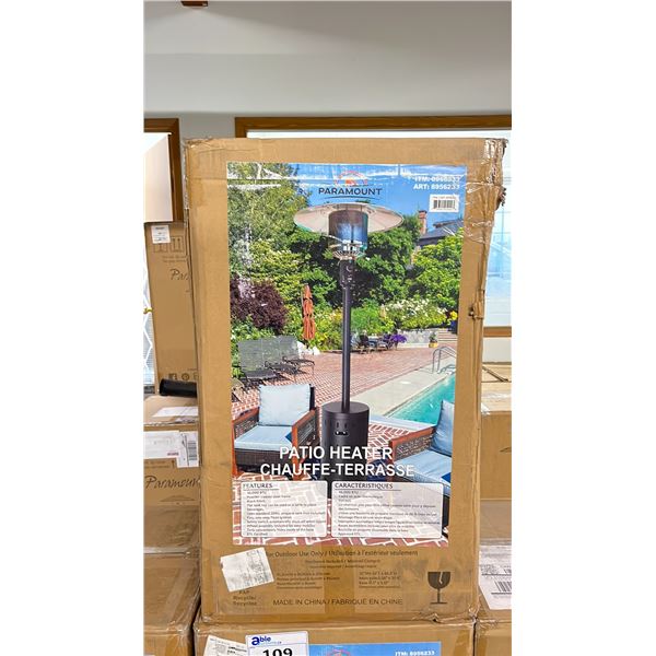 PARAMOUNT PATIO HEATER - BLACK (IN BOX)