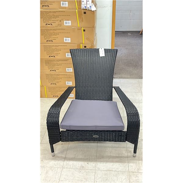 REGULAR MUSKOKA CHAIR - BLACK (IN BOX)