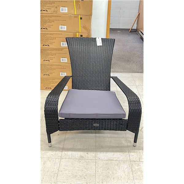 REGULAR MUSKOKA CHAIR - BLACK (IN BOX)