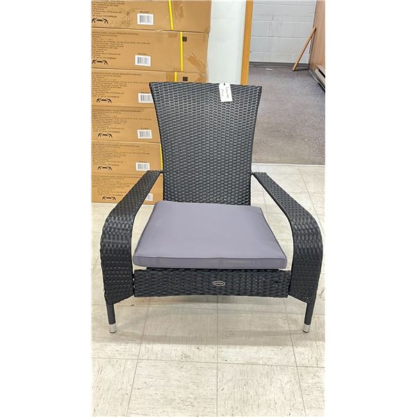 REGULAR MUSKOKA CHAIR - BLACK (IN BOX)