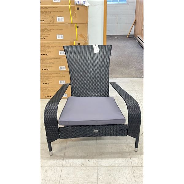 REGULAR MUSKOKA CHAIR - BLACK (IN BOX)