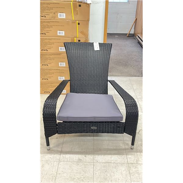 REGULAR MUSKOKA CHAIR - BLACK (IN BOX)