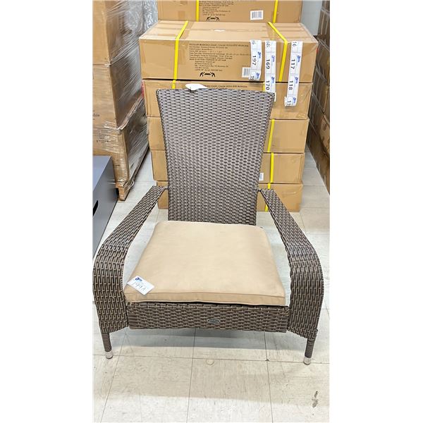 REGULAR MUSKOKA CHAIR - BROWN (IN BOX)
