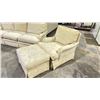 Image 2 : FLORAL COUCH WITH SIDE CHAIRS, & OTTOMAN