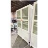 Image 2 : IKEA WHITE GLASS DOUBLE-DOOR CABINET