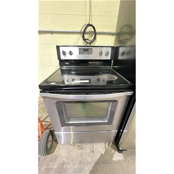 WHIRLPOOL OVEN WITH GLASS TOP