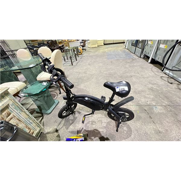 JETON EBIKE NO CHARGER *UNKNOWN WORKING CONDITION*