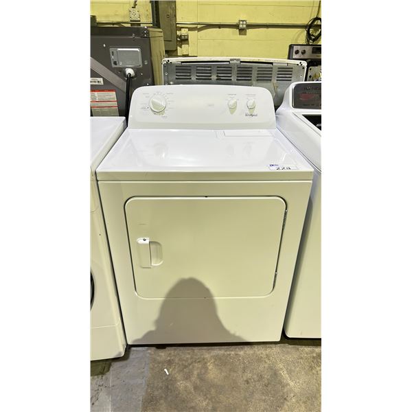 WHIRLPOOL DRYER