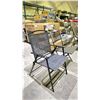 Image 2 : 2 ASSORTED PATIO CHAIRS