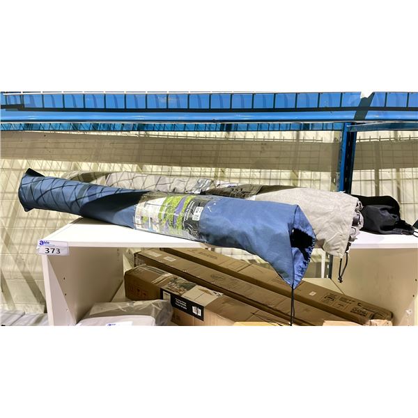 3 ASSORTED MARKET/PATIO UMBRELLAS