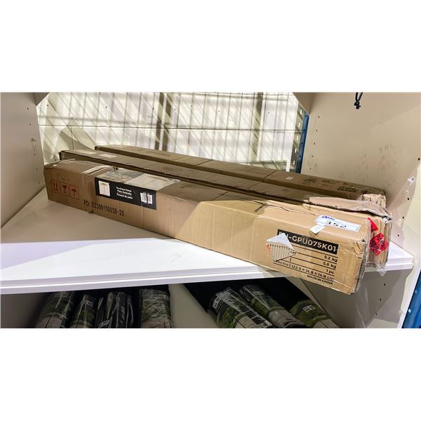 3 ASSORTED MARKET/PATIO UMBRELLAS