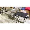 Image 2 : 6-PC PATIO SET INCLUDING; LOVESEAT, 4 CHAIRS & TABLE