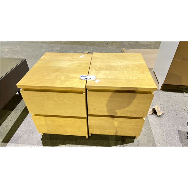 IKEA PAIR OF NIGHT STANDS