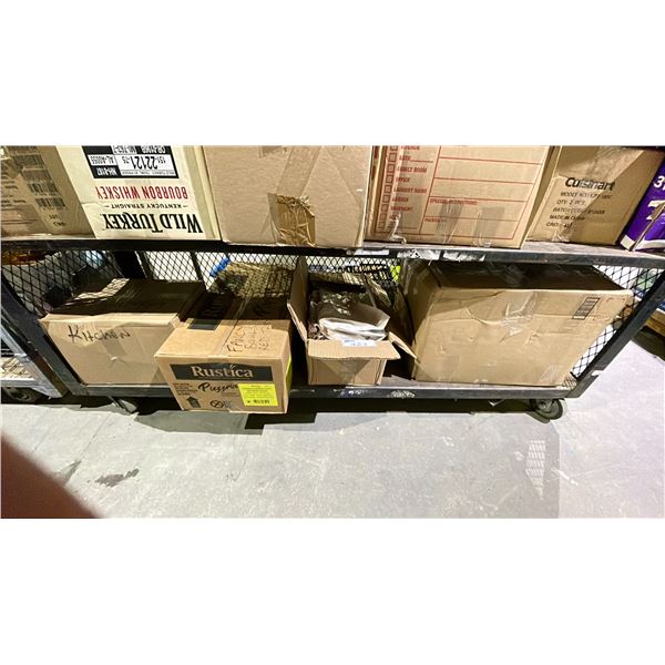 SHELF OF ASSORTED KITCHENWARE & MORE