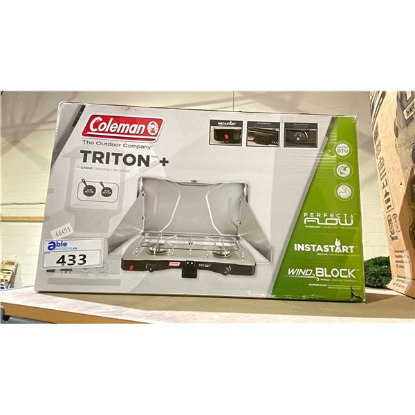 COLEMAN TRITON + STOVE