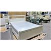 Image 1 : IKEA WHITE BED FRAME ON WOODEN SLATS & MATTRESS
