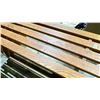 Image 2 : SOLID OAK HANDMADE BENCH
