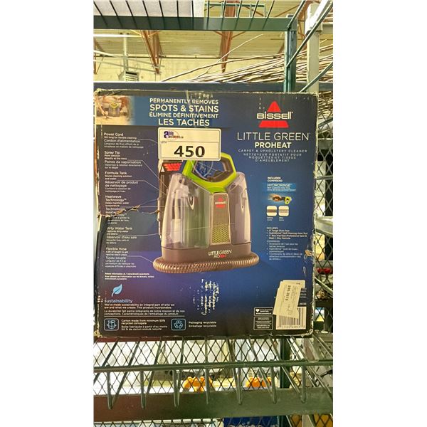 BISSELL LITTLE GREEN PROHEAT SPOT CLEANER