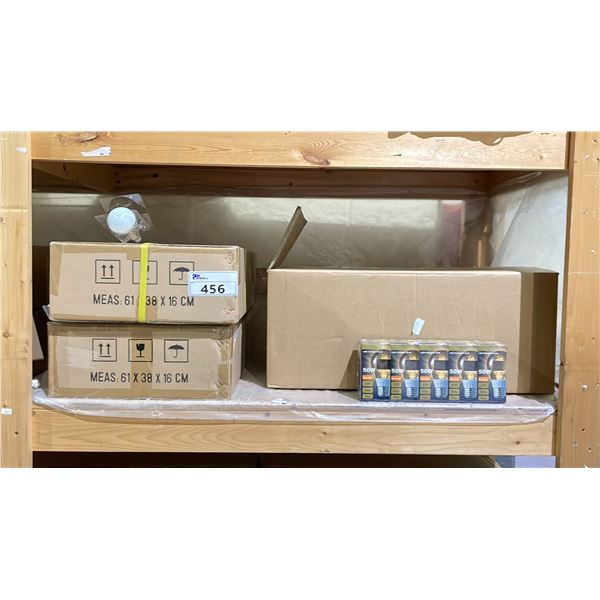 3 BOXES OF ASSORTED LIGHTING