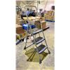 Image 1 : 3 STEP STEP LADDER WITH PAINT TRAY