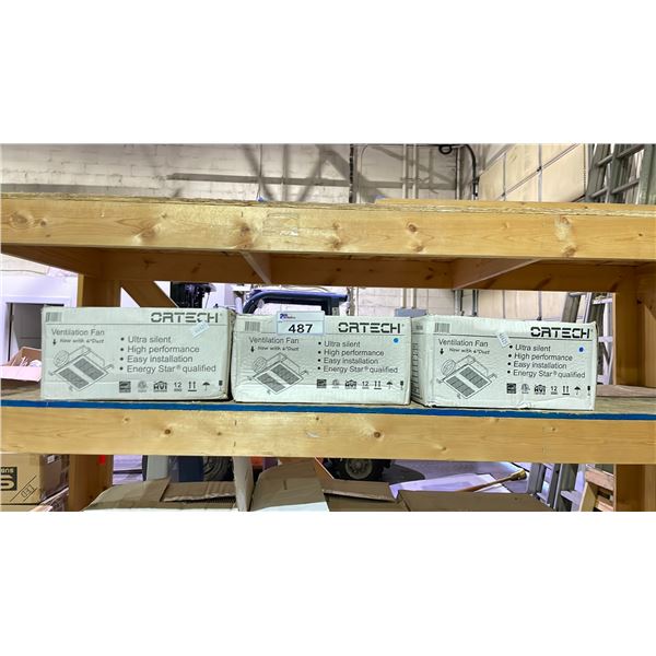 SHELF OF ORTECH VENTILATION FANS