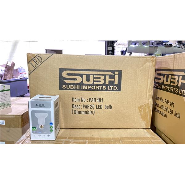 BOX OF SUBHI PAR 20 LED BULBS