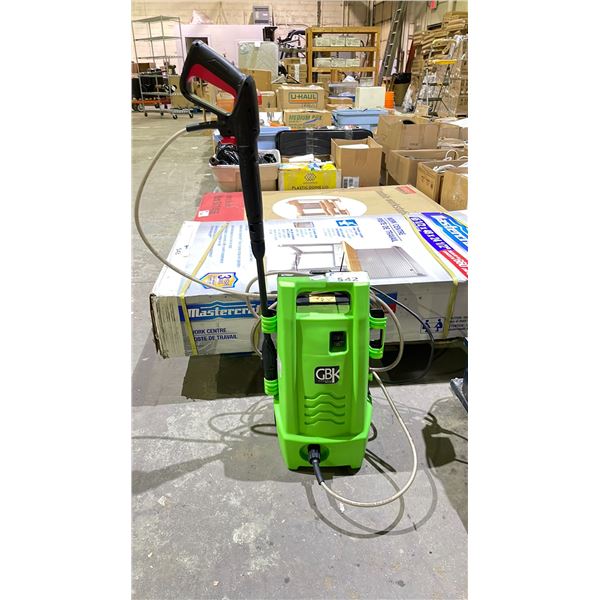 GBK ELECTRIC PRESSURE WASHER WITH WAND & HOSE