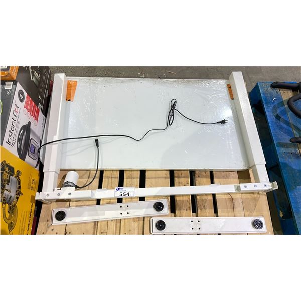 ELECTRIC SIT TO STAND DESKS (UNKNOWN WORKING CONDITION, MAY BE MISSING PARTS & PIECES)