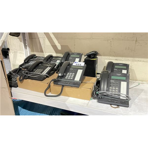 LOT OF ASSORTED OFFICE PHONES