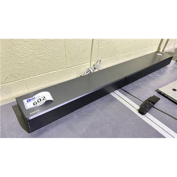 SAMSUNG SOUND BAR WITH REMOTE MODEL HW-MS650/ZC AC100 AC100-240V-50/60HZ 450W